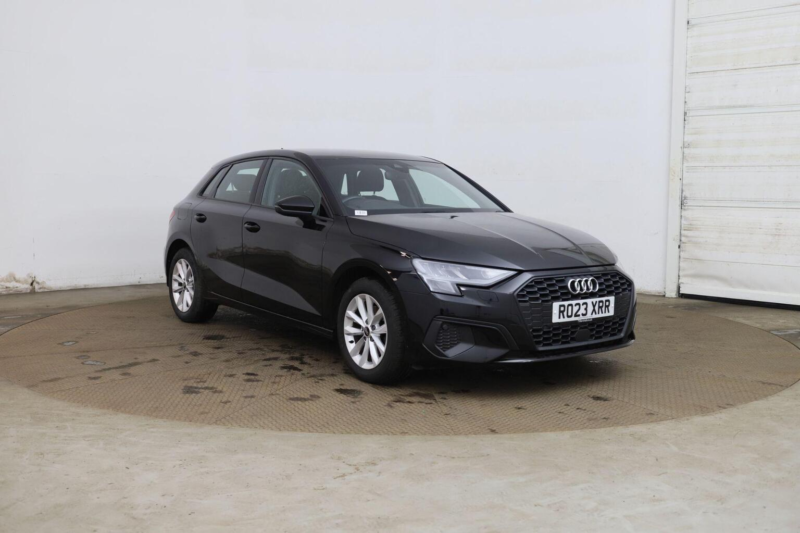 2023 Audi A3 1.0 Tfsi 30 Technik Sportback S Tronic Euro 6 (s/s) 5dr in Black — image 1