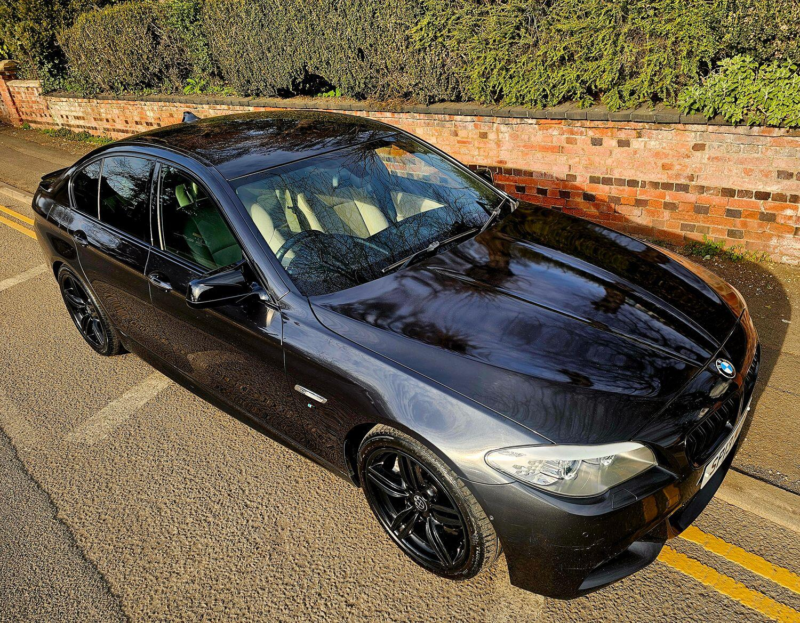 2013 BMW 5 Series 3.0 535d M Sport Saloon in Grey — image 1