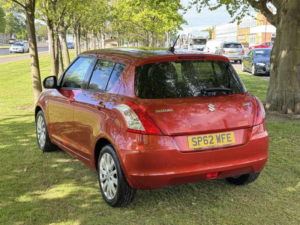 2012 Suzuki Swift 1.2 Sz4 Hatchback 5dr Petrol Manual Euro 5 (94 Ps) in Orange — image 5