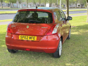 2012 Suzuki Swift 1.2 Sz4 Hatchback 5dr Petrol Manual Euro 5 (94 Ps) in Orange — image 6