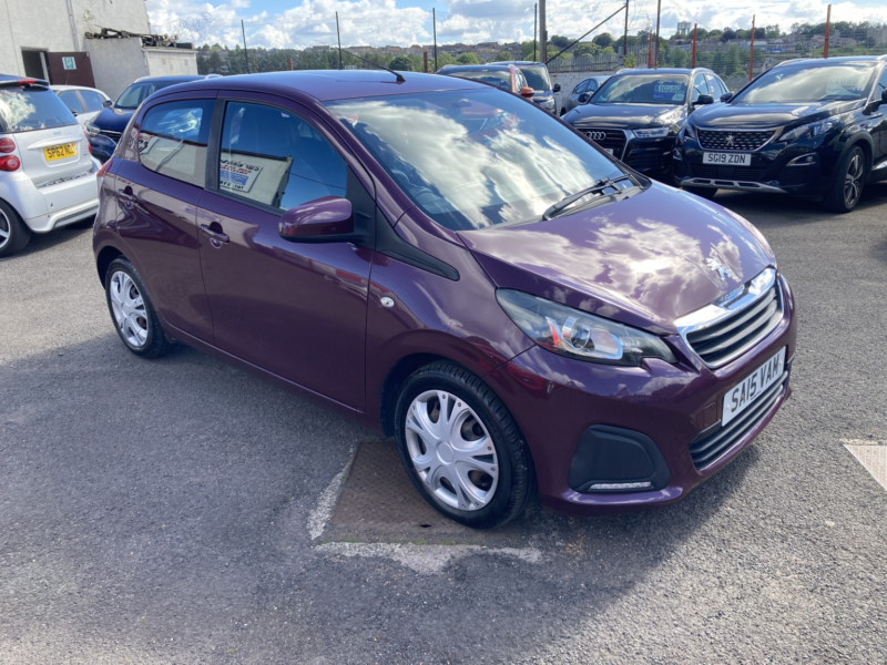 2015 Peugeot 108 1.0 Vti Active in Purple — image 1