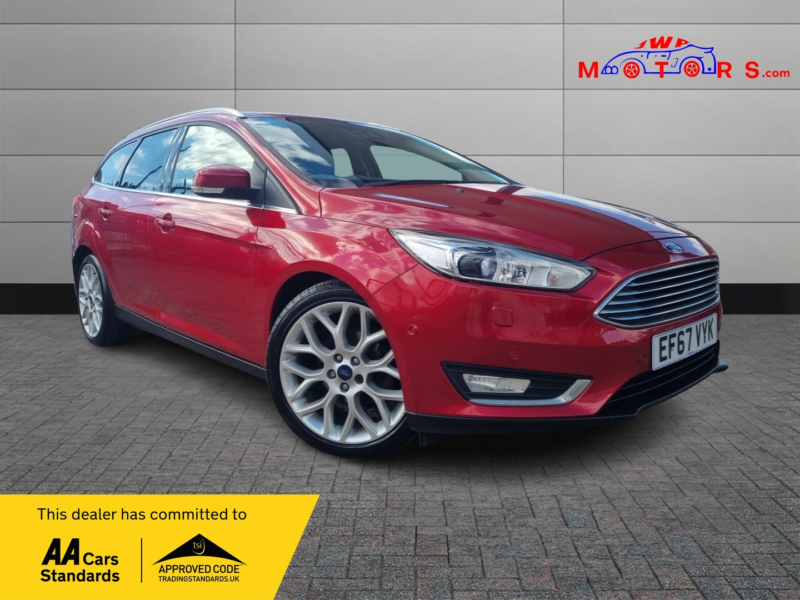 2018 Ford Focus 1.5 Tdci Titanium X in Red — image 1