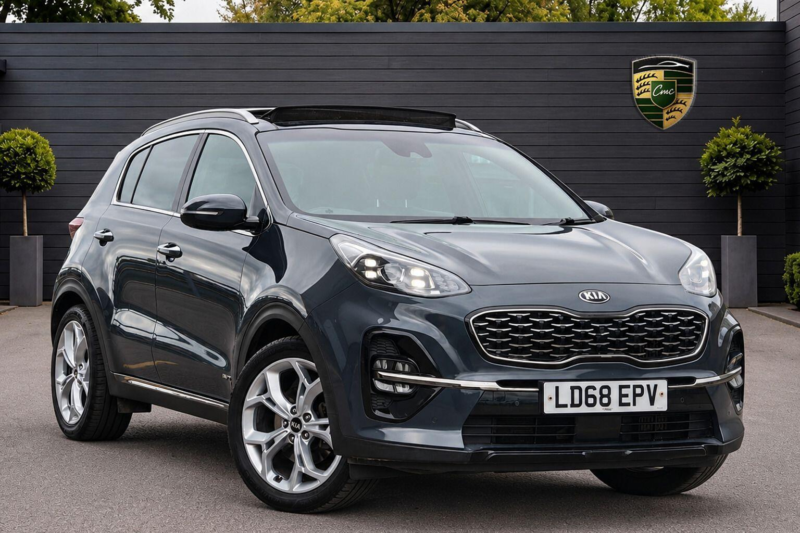 2018 Kia Sportage 1.6 T-Gdi Gt-Line S Dct AWD Euro 6 (s/s) 5dr in Grey — image 1