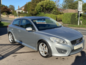 2010 Volvo C30 1.6 D Drive R-Design * 17” Alloys * Leather * Service History * £35 Road Tax * in Silver — image 2