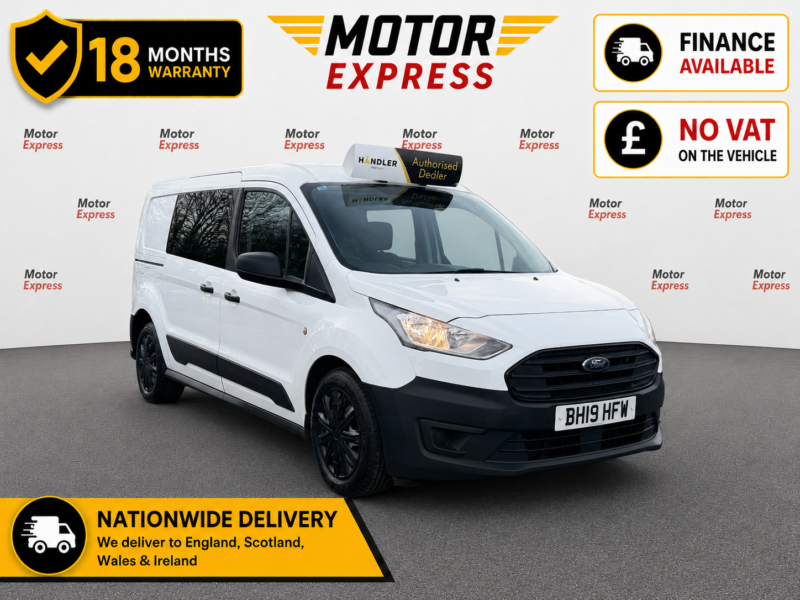 2019 Ford Transit Connect 1.5 230 Ecoblue Leader in White — image 1