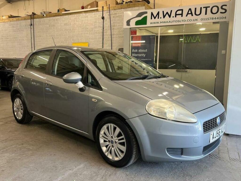 2006 Fiat Grande Punto 1.2 Dynamic Hatchback 5dr Petrol Manual (145 G/km, 65 Bhp) in Grey — image 1