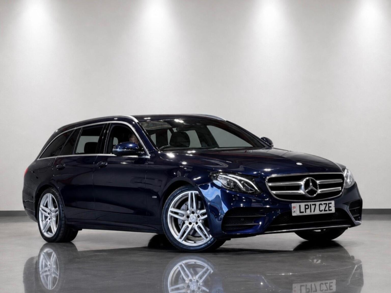 2017 Mercedes-Benz E Class 2.0 E220d Amg Line G-Tronic+ Euro 6 (s/s) 5dr in Blue — image 1