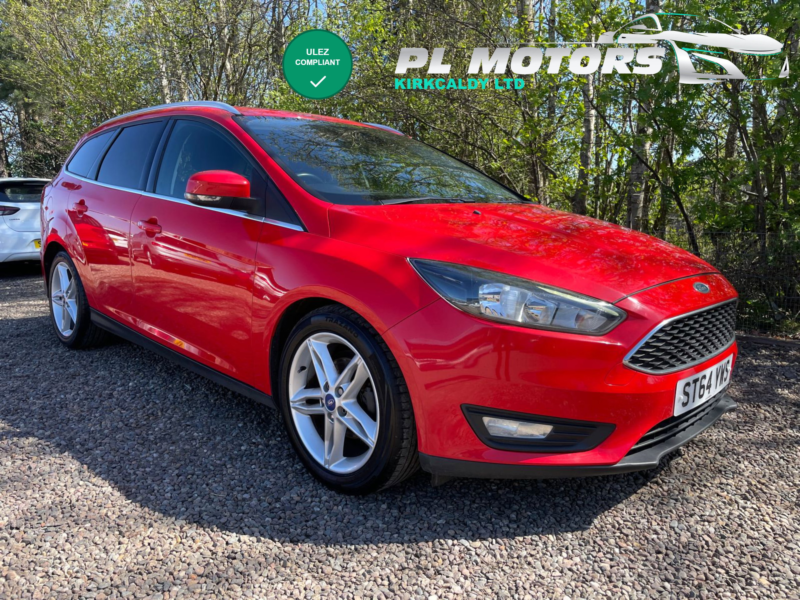 2015 Ford Focus 1.0t Ecoboost Zetec Estate 5dr Petrol Manual Euro 6 (s/s) (100 Ps) in Red — image 1