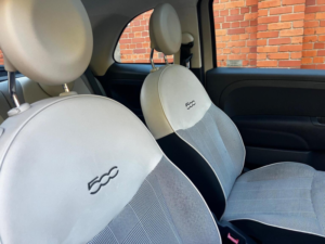 2015 Fiat 500 1.2 Lounge Euro 6 (s/s) 3dr in Brown — image 4