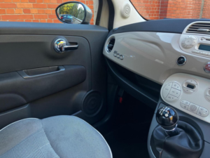 2015 Fiat 500 1.2 Lounge Euro 6 (s/s) 3dr in Brown — image 6