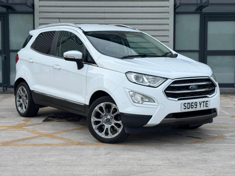 2019 Ford Ecosport 1.0t Ecoboost Titanium Euro 6 (s/s) 5dr in White — image 1