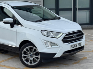 2019 Ford Ecosport 1.0t Ecoboost Titanium Euro 6 (s/s) 5dr in White — image 2