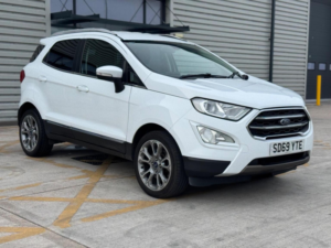 2019 Ford Ecosport 1.0t Ecoboost Titanium Euro 6 (s/s) 5dr in White — image 4