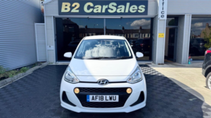 2018 Hyundai I10 1.2 Se Auto Euro 6 5dr in White — image 3