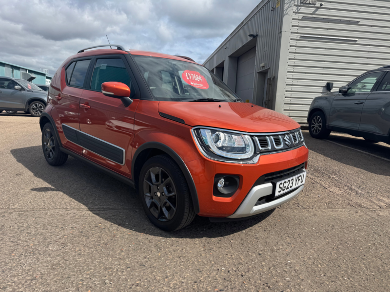 2023 Suzuki Ignis 1.2 Dualjet Mhev Sz5 Hatchback 5dr Petrol Hybrid CVT Euro 6 (s/s) (83 Ps) in Orange — image 1