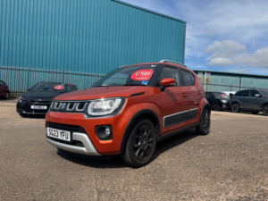 2023 Suzuki Ignis 1.2 Dualjet Mhev Sz5 Hatchback 5dr Petrol Hybrid CVT Euro 6 (s/s) (83 Ps) in Orange — image 2