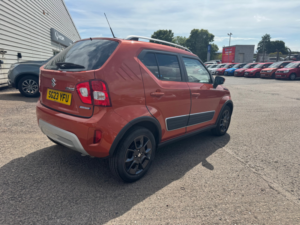 2023 Suzuki Ignis 1.2 Dualjet Mhev Sz5 Hatchback 5dr Petrol Hybrid CVT Euro 6 (s/s) (83 Ps) in Orange — image 4