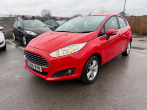 2014 Ford Fiesta 1.0t Ecoboost Zetec Euro 5 (s/s) 5dr in Red — image 5