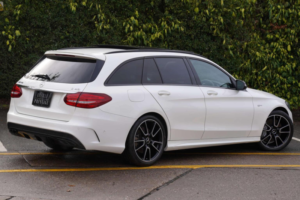 2016 Mercedes-Benz C Class 3.0 C43 V6 Amg (premium) G-Tronic+ 4matic Euro 6 (s/s) 5dr in White — image 3