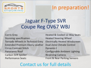 2017 Jaguar F-Type 5.0 V8 Svr Auto AWD Euro 6 (s/s) 2dr in Grey — image 2