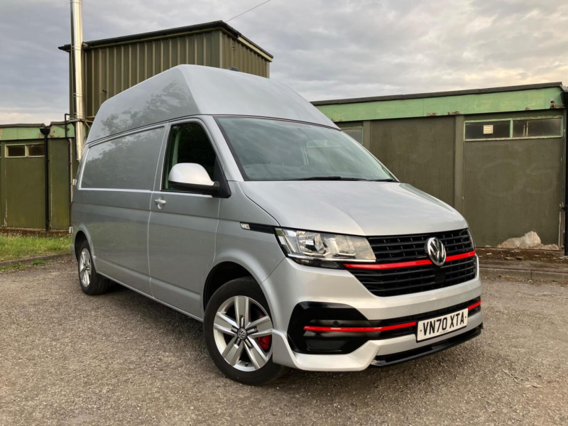 2020 Volkswagen Transporter 2.0 Tdi T32 Startline 4motion Lwb High Roof Euro 6 (s/s) 5dr in Silver — image 1
