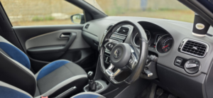 2014 Volkswagen Polo 1.4 Tsi Bluemotion Tech Act Bluegt in Blue — image 3