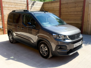 2023 Peugeot Rifter 3 SEAT Auto Wheelchair Accessible Disabled Access Vehicle Wav in Grey — image 3