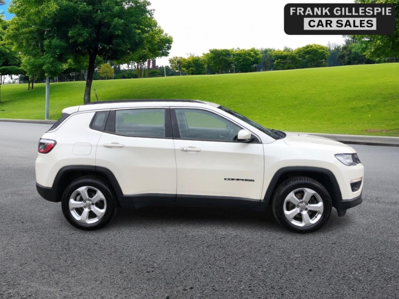 2018 Jeep Compass 1.4t Multiairii Longitude Euro 6 (s/s) 5dr in White — image 1