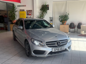 2018 Mercedes-Benz C Class 2.1 C220d Amg Line in Silver — image 2