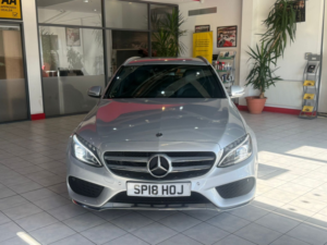 2018 Mercedes-Benz C Class 2.1 C220d Amg Line in Silver — image 4
