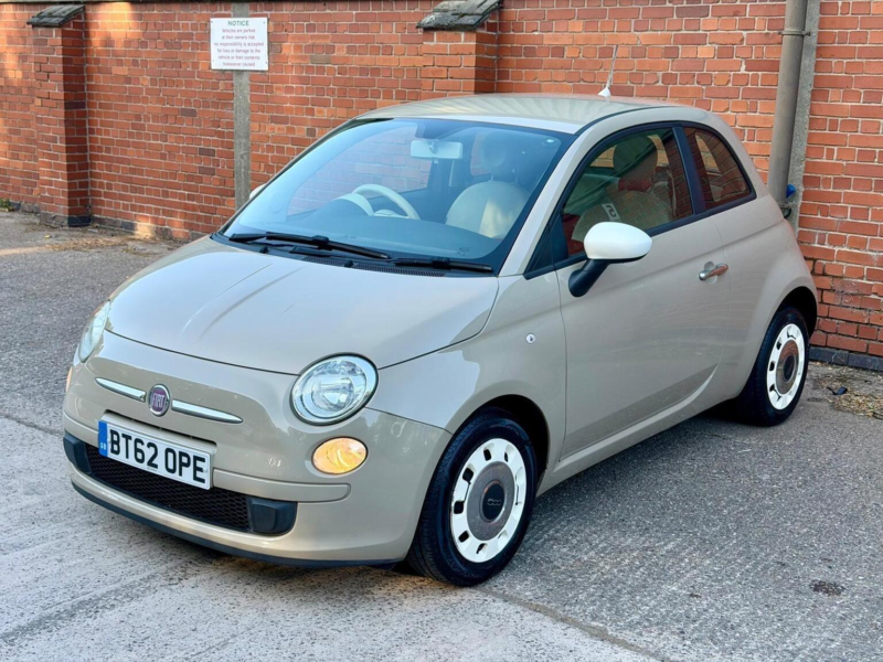2012 Fiat 500 0.9 Twinair Colour Therapy Euro 5 (s/s) 3dr in Brown — image 1