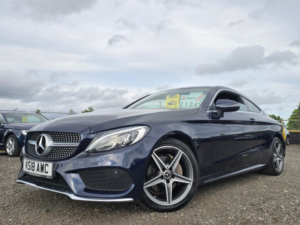 2018 Mercedes-Benz C Class 2.1 C220d Amg Line Coupe 2dr Diesel G-Tronic+ Euro 6 (s/s) (170 Ps) in Blue — image 2