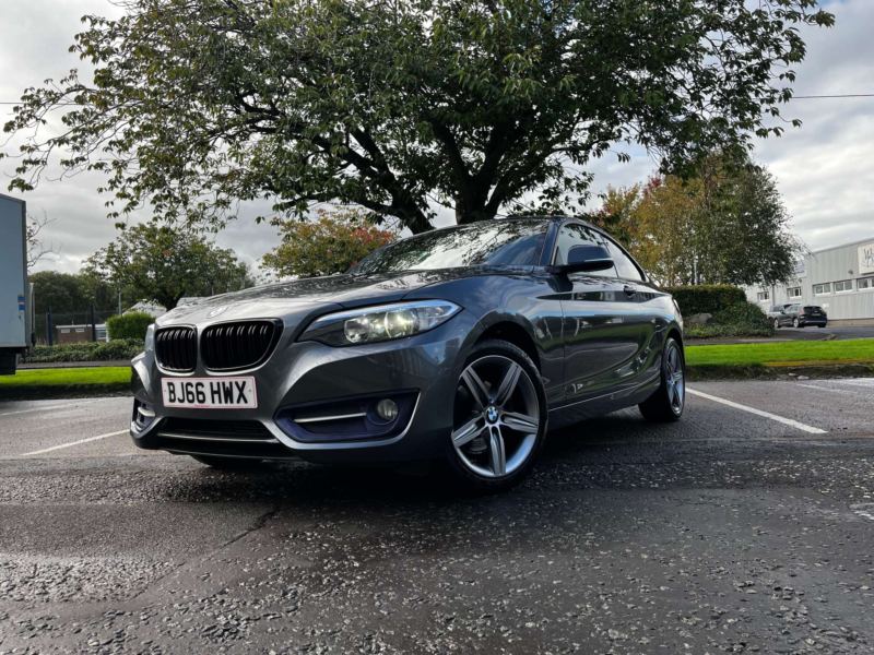 2016 BMW 2 Series 2.0 220d Sport 2dr in Grey — image 1