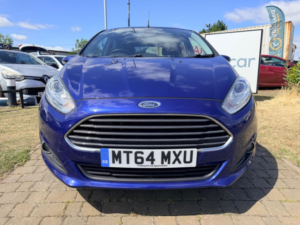 2015 Ford Fiesta 1.6 Tdci Econetic Titanium Euro 5 (s/s) 5dr in Blue — image 2