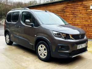 2020 Peugeot Rifter 3 SEAT Auto Wheelchair Accessible Disabled Access Vehicle Wav in Grey — image 3