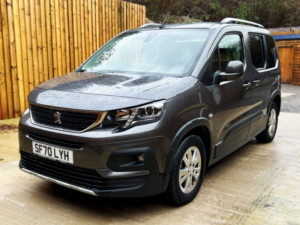 2020 Peugeot Rifter 3 SEAT Auto Wheelchair Accessible Disabled Access Vehicle Wav in Grey — image 5