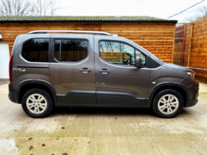 2020 Peugeot Rifter 3 SEAT Auto Wheelchair Accessible Disabled Access Vehicle Wav in Grey — image 6