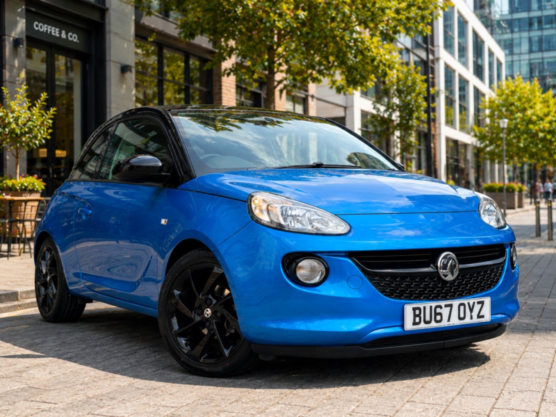 2017 Vauxhall Adam 1.2i Ecoflex Energised Euro 6 (s/s) 3dr in Blue — image 1