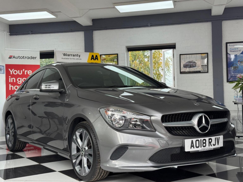 2018 Mercedes-Benz Cla 1.6 Cla180 Sport Coupe 7g-Dct Euro 6 (s/s) 4dr in Grey — image 1
