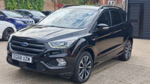 2019 Ford Kuga 2.0 Tdci Ecoblue St-Line Euro 6 (s/s) 5dr in Black — image 3