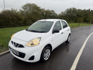 2013 Nissan Micra 1.2 Visia in White — image 2