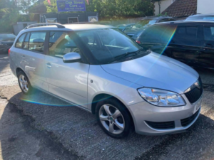 2011 Skoda Fabia 1.6 Tdi Se Euro 5 5dr in Silver — image 3