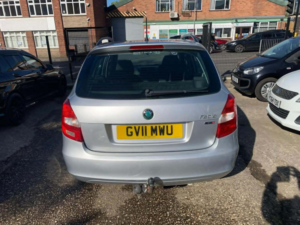 2011 Skoda Fabia 1.6 Tdi Se Euro 5 5dr in Silver — image 6