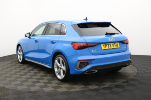 2022 Audi A3 1.5 Tfsi 35 S Line Sportback 5dr Petrol Manual Euro 6 (s/s) (150 Ps) in Blue — image 6