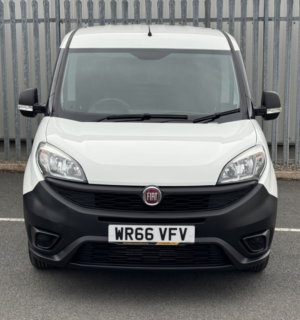 2016 Fiat Doblo Van 1.3 Multijet No Vat in White — image 3