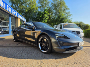 2020 Porsche Taycan Performance Plus 93.4kwh 4s Auto 4WD 4dr in Grey — image 3