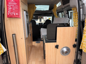 2008 Fiat Doblo Danbury Camper Van Pro Conversion 2 Berth Micro Camper in Grey — image 2