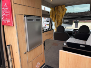 2008 Fiat Doblo Danbury Camper Van Pro Conversion 2 Berth Micro Camper in Grey — image 6