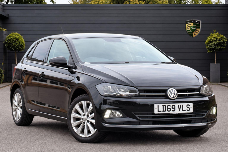 2019 Volkswagen Polo 1.0 Tsi Sel Euro 6 (s/s) 5dr in Black — image 1
