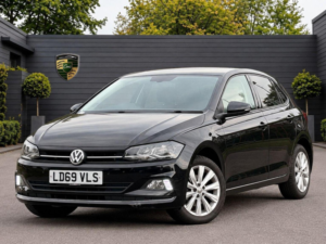 2019 Volkswagen Polo 1.0 Tsi Sel Euro 6 (s/s) 5dr in Black — image 3